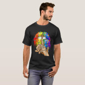 Urteile nicht, was du nicht verstehst LGBT Pride L T-Shirt (Vorne ganz)