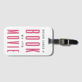 Urteile nie ein Buch nach seinem Film I Gepäckanhänger (Vorderseite (Horizontal))