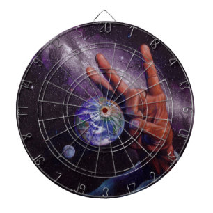 Urteilstag Dartscheibe