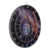 Urteilstag Dartscheibe (Vorderseite Links)