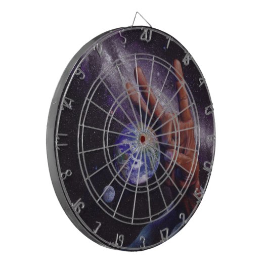 Urteilstag Dartscheibe (Vorderseite Links)