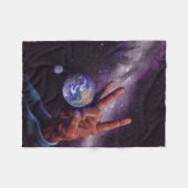 Urteilstag Fleecedecke (Vorderseite (Horizontal))