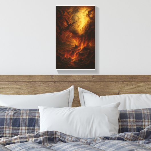 Urteilstag Leinwanddruck (Insitu (Schlafzimmer))