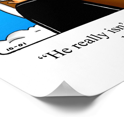 Urteilstag Spaß Poster (Ecke)