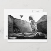 Urteilstag Vintage Postkarte (Vorne/Hinten)