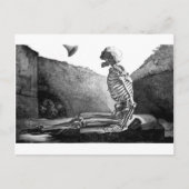 Urteilstag Vintage Postkarte (Vorderseite)