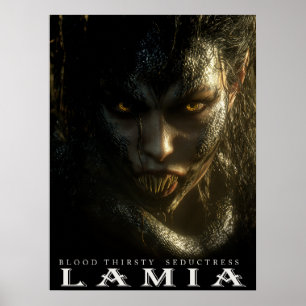Urtier & Kreaturen: LAMIA Poster