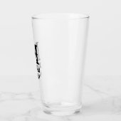 Urtypografie Moderner Mit Monogramm Raum Glas (Links)