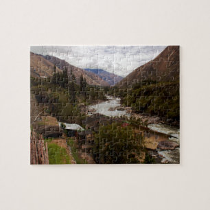 Urubamba heiliger River Valley Cusco Peru Puzzle