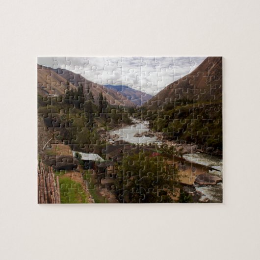 Urubamba heiliger River Valley Cusco Peru Puzzle (Horizontal)