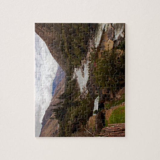 Urubamba heiliger River Valley Cusco Peru Puzzle (Vertikal)