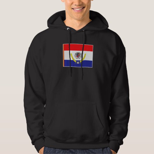 Uruguaiana Flag National pride Souvenir Hoodie (Vorderseite)