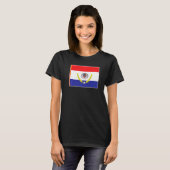 Uruguaiana Flag National pride Souvenir T-Shirt (Vorne ganz)