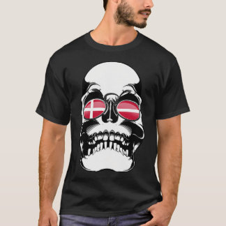 Uruguay 2018 Fußball-Weltmeisterschaft Schädel T-Shirt