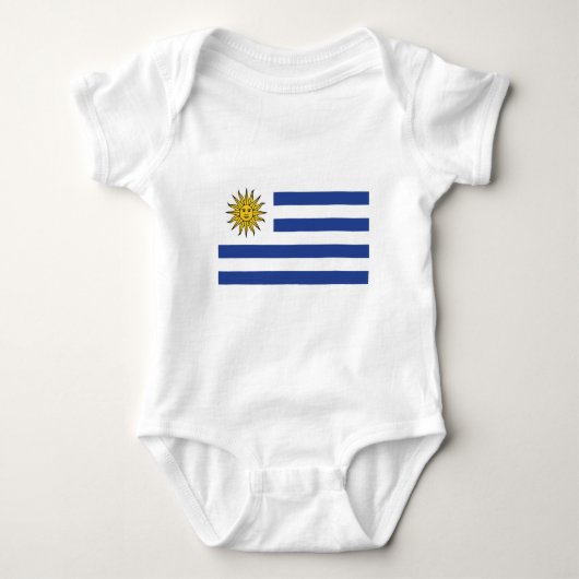 Uruguay Baby Strampler (Vorderseite)