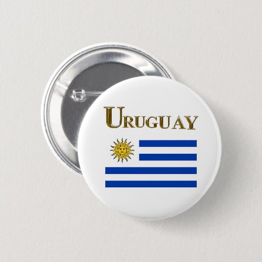 URUGUAY BUTTON (Vorne & Hinten)