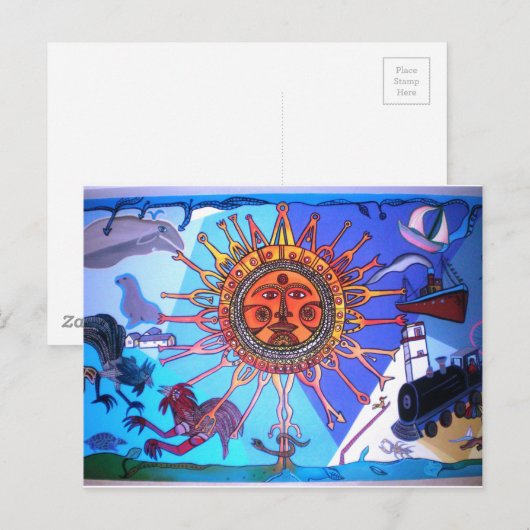 Uruguay Conrad Wall Postkarte (Vorne/Hinten)