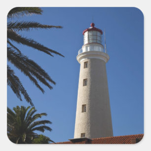 Uruguay, Departamento Maldonado, Punta del Este. Quadratischer Aufkleber