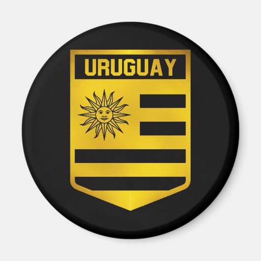 Uruguay Emblem Magnet (Vorne)