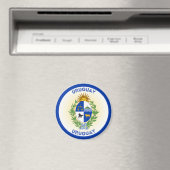 Uruguay-Erbe-Emblem Magnet (In Situ (Geschirrspüler))