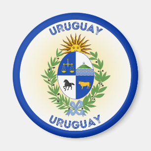 Uruguay-Erbe-Emblem Magnet