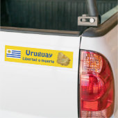 Uruguay Flag and Map Autoaufkleber (Auf Lkw)