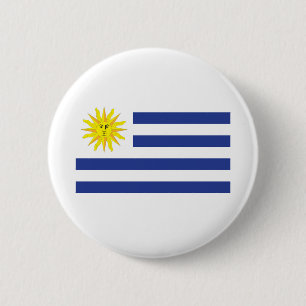 Uruguay Flag Button