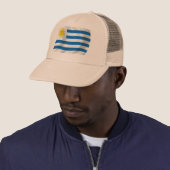 Uruguay Flag Hat Truckerkappe (Beispiel)