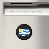 Uruguay Flag Magnet (In Situ (Geschirrspüler))