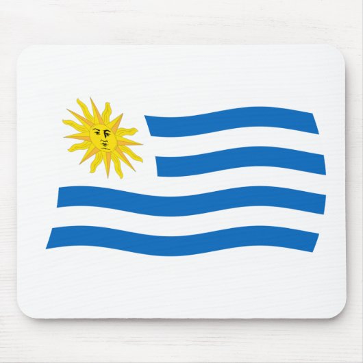 Uruguay Flag Mousepad (Vorne)