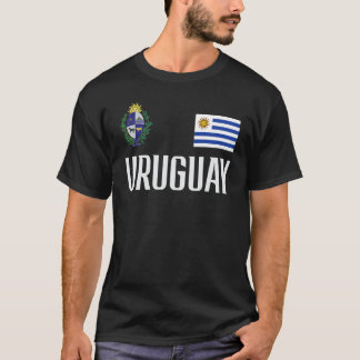 Uruguay Flag Uruguayan Fußball Fan Men Wom T-Shirt