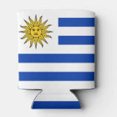 Uruguay Flagge Banda Oriental Dosenkühler (Rückseite)