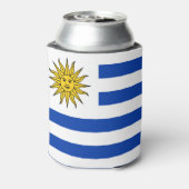 Uruguay Flagge Banda Oriental Dosenkühler (Kanne Rückseite)