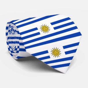 Uruguay Flagge Banda Oriental Krawatte