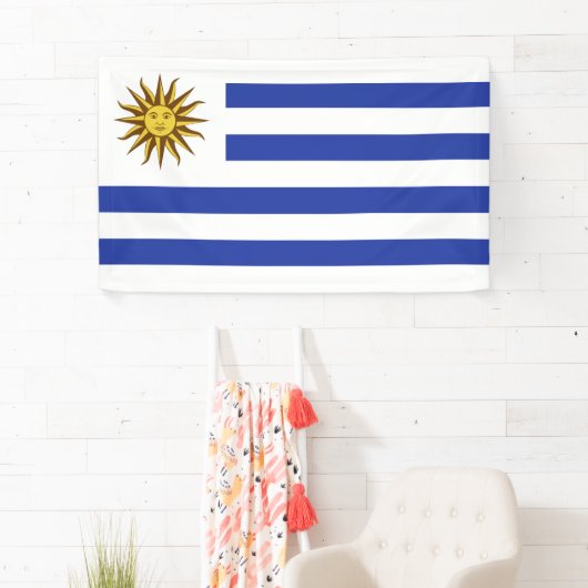 Uruguay-Flagge Banner (Insitu)