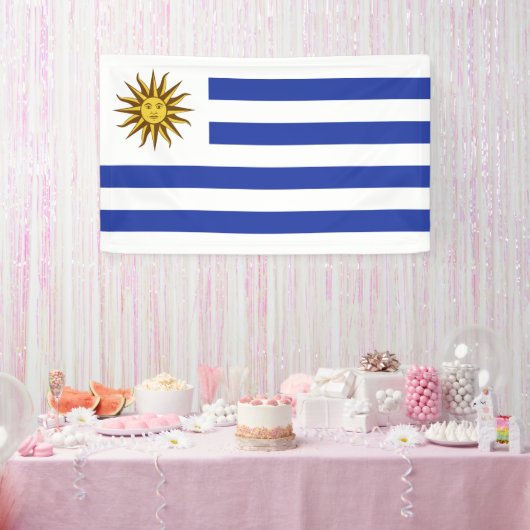 Uruguay-Flagge Banner (Party)