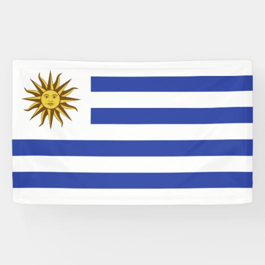 Uruguay-Flagge Banner (Horizontal)