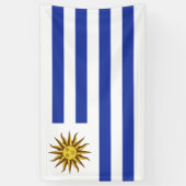 Uruguay-Flagge Banner (Vertikal)