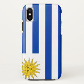 Uruguay-Flagge Case-Mate iPhone Hülle (Rückseite)