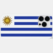 Uruguay-Flagge Case-Mate iPhone Hülle (Rückseite (Horizontal))