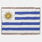Uruguay-Flagge Decke (Vorderseite)