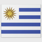Uruguay-Flagge Geschenkpapier (Flach)