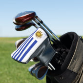 Uruguay-Flagge Golf Headcover (In Situ)