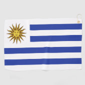 Uruguay-Flagge Golfhandtuch (Horizontal)