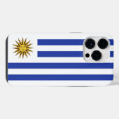 Uruguay-Flagge iPhone Hülle (Rückseite (Horizontal))