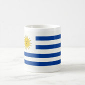 URUGUAY-FLAGGE KAFFEETASSE (Mittel)