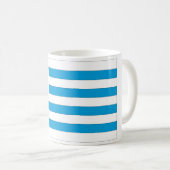 Uruguay-Flagge Kaffeetasse (VorderseiteRechts)
