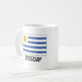 Uruguay-Flagge Kaffeetasse (Vorderseite Links)