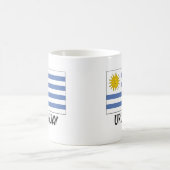 Uruguay-Flagge Kaffeetasse (Mittel)