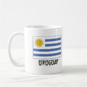 Uruguay-Flagge Kaffeetasse (Links)